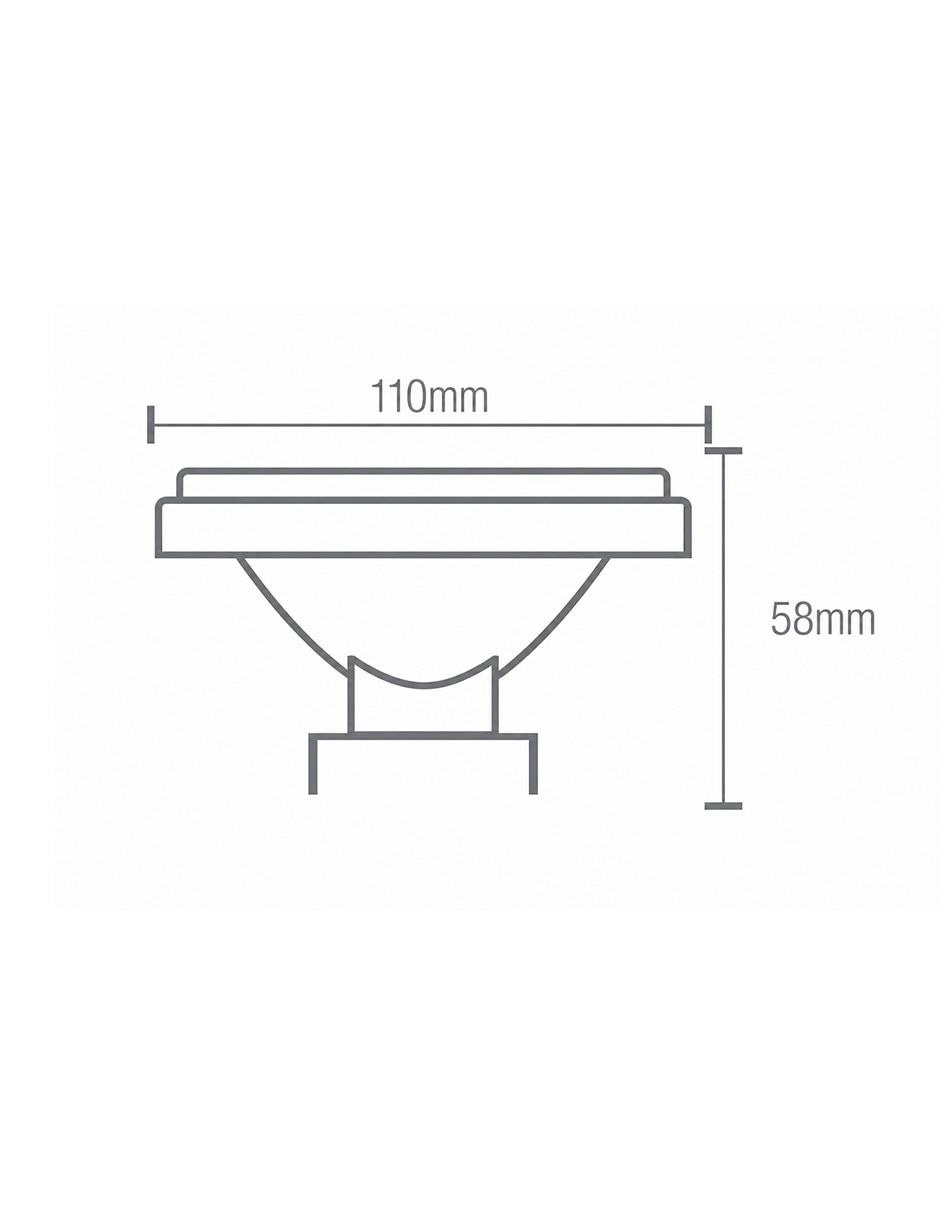Lámpara blanca led-ar111mv 5
