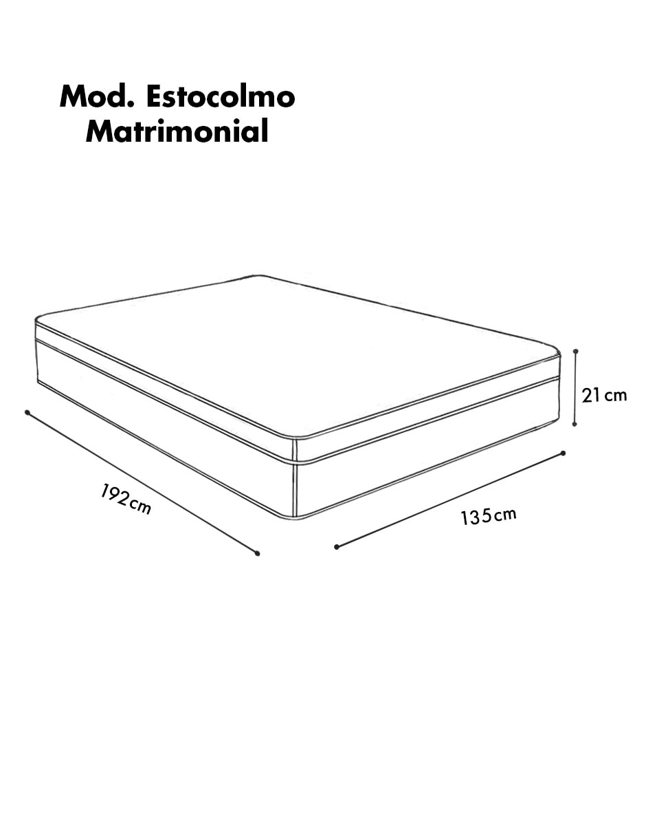 Colchón matrimonial 8