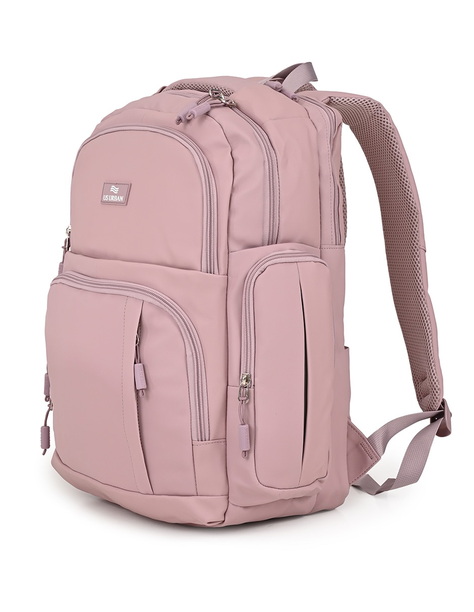 Mochila con portalaptop lisa unisex 8