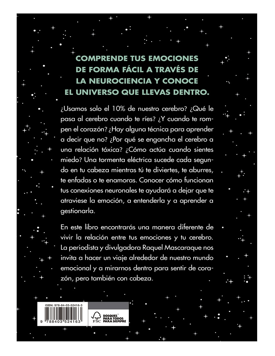 Libro¡a cerebrar! Un viaje por tus emociones a través de la neurociencia -raquel mascaraque de mascaraque raquel 3