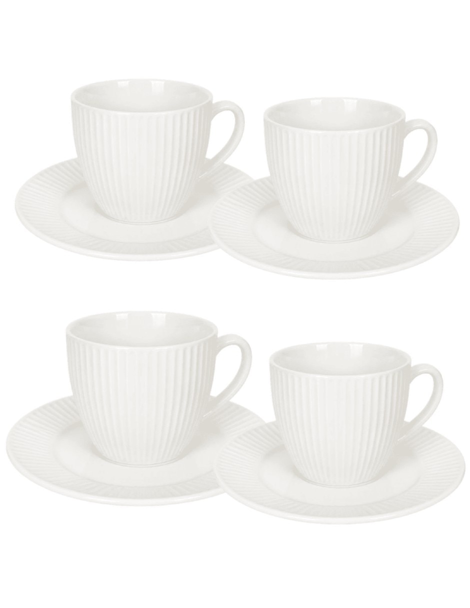Taza clásica 8 piezas