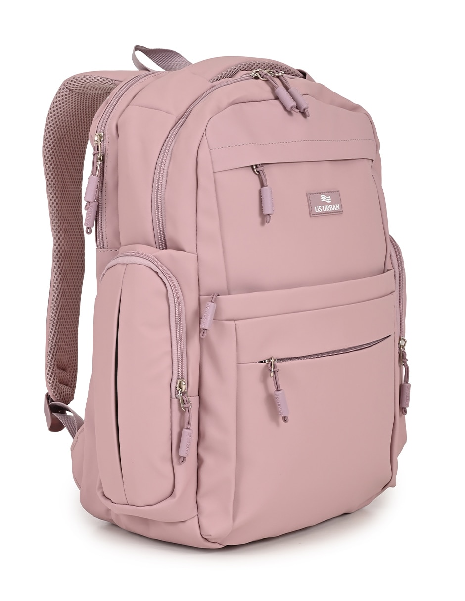 Mochila con portalaptop lisa unisex 8