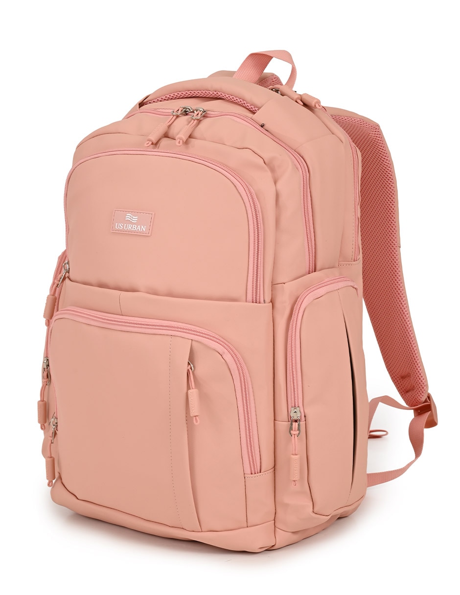 Mochila con portalaptop lisa unisex 8