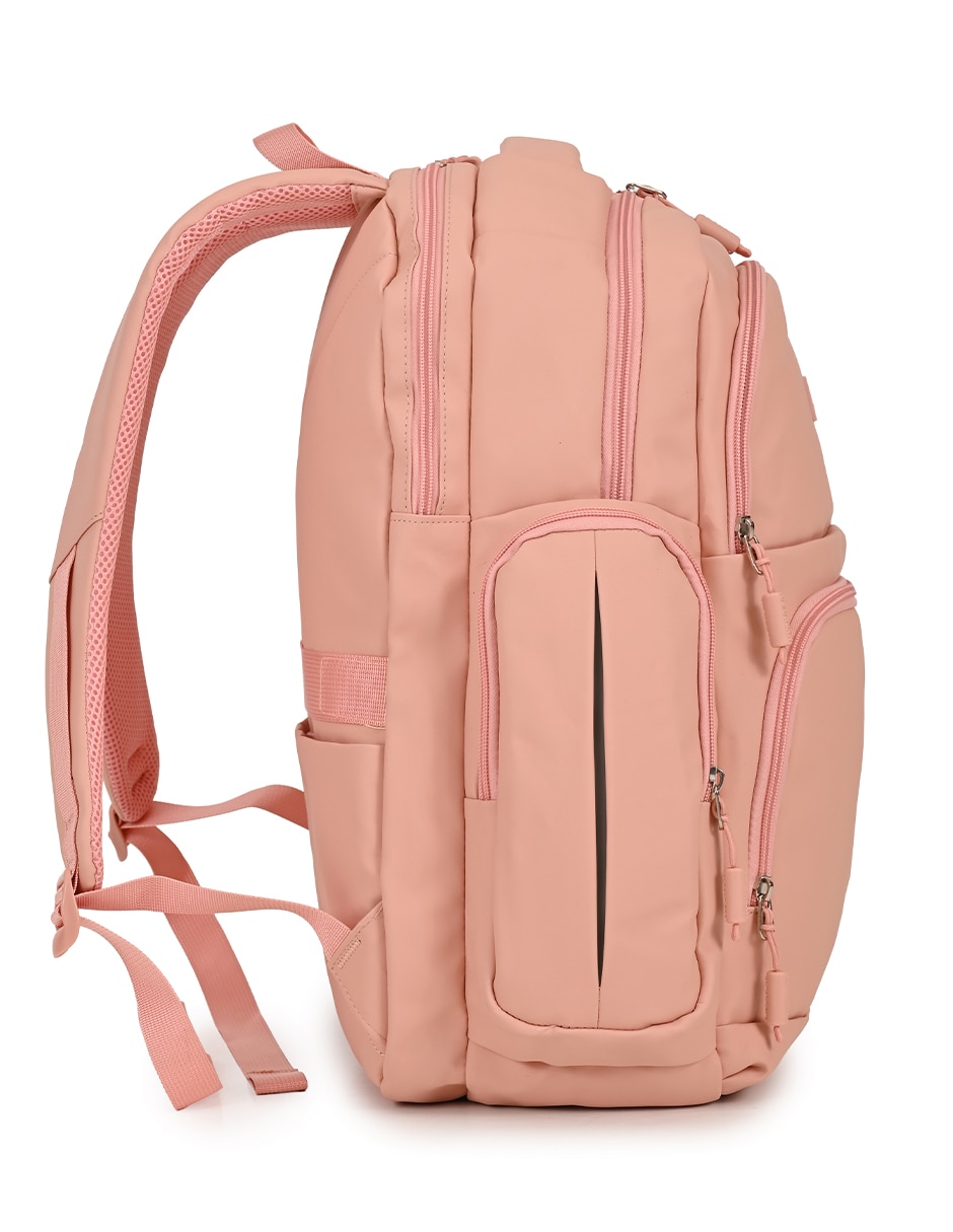 Mochila con portalaptop lisa unisex 6