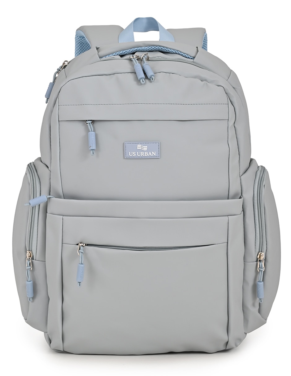 Mochila con portalaptop lisa unisex Mochila con portalaptop lisa unisex