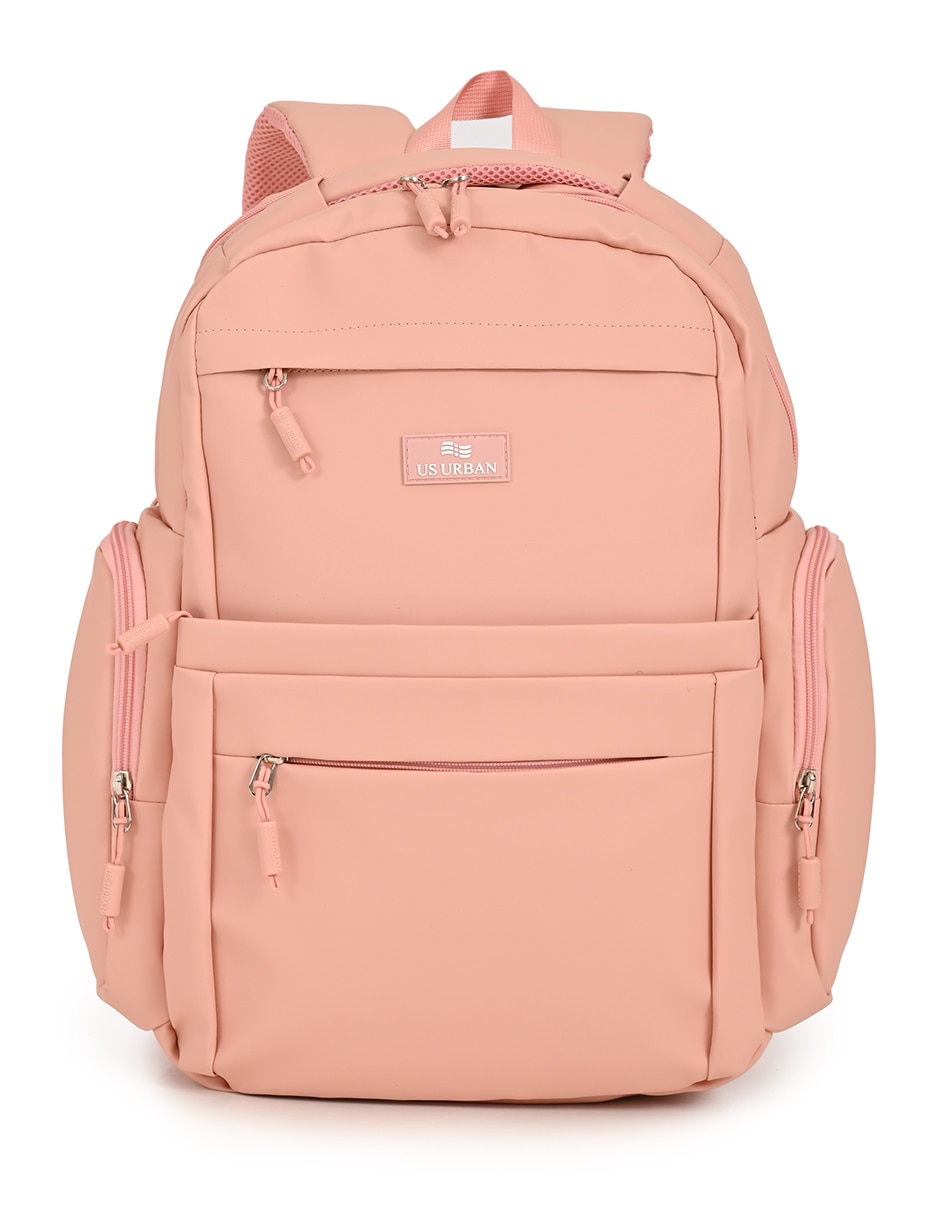 Mochila con portalaptop lisa unisex 1