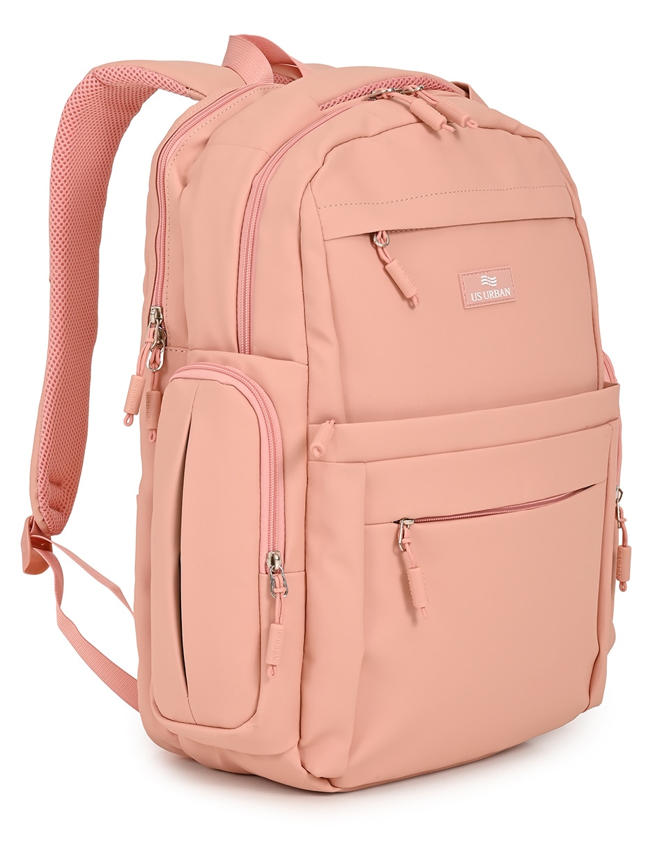 Mochila con portalaptop lisa unisex 8