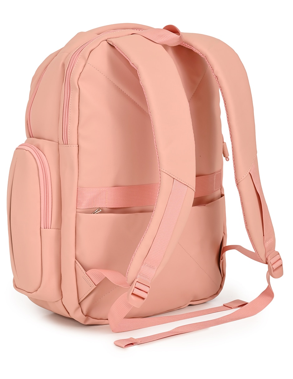 Mochila con portalaptop lisa unisex 3