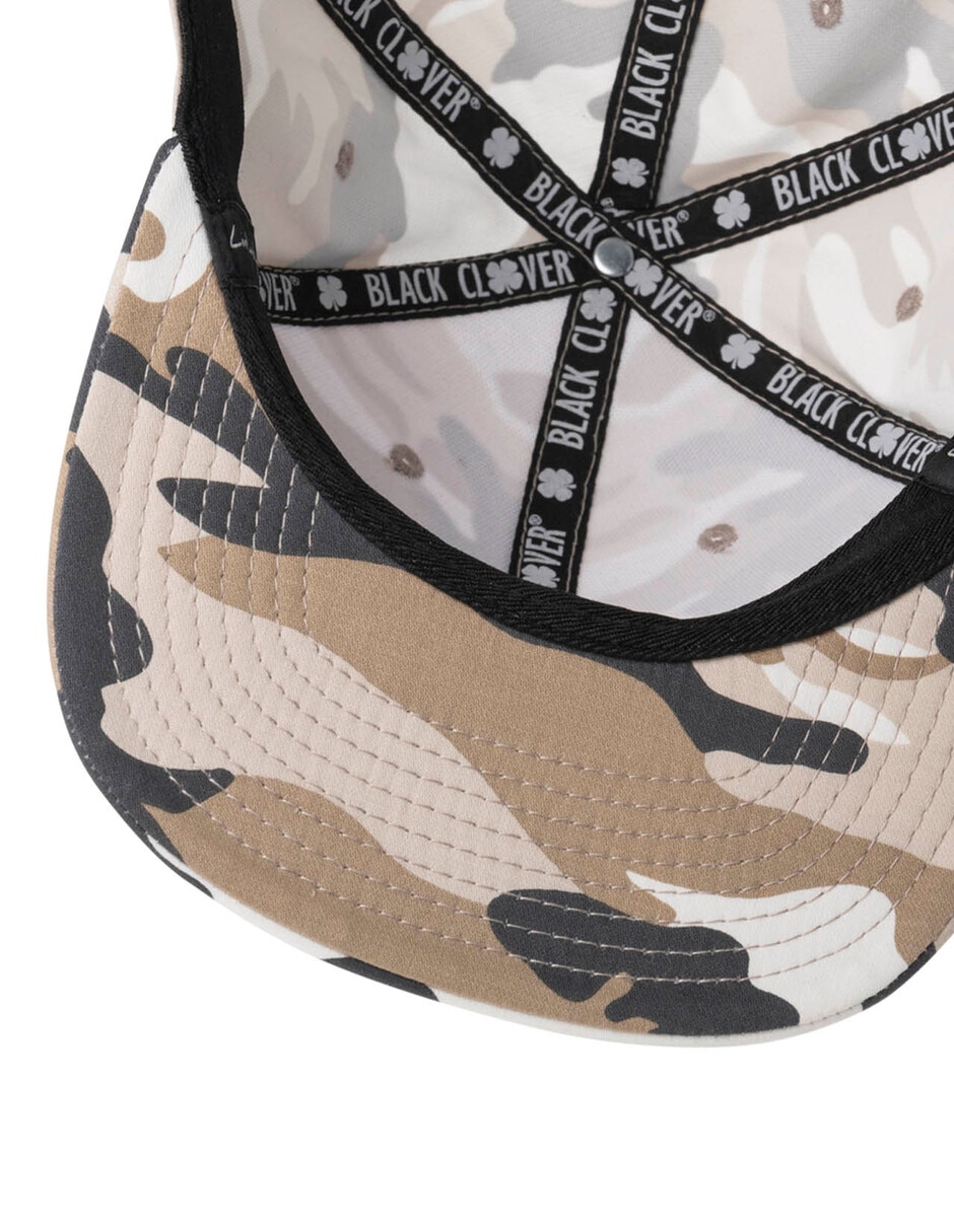 Gorra con visera plana casual camo vibe unisex 2