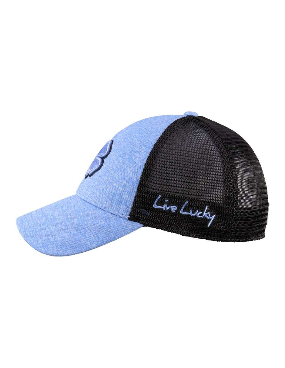 Gorra con visera curva casual black clover perfect luck unisex 5