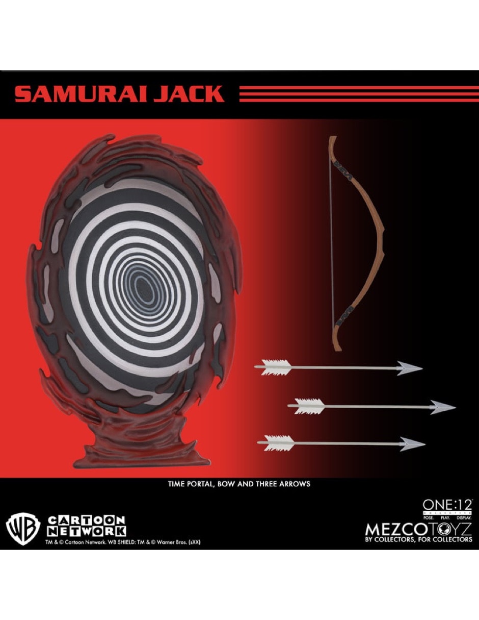 Figura de colección articulada samurai jack jack estándar