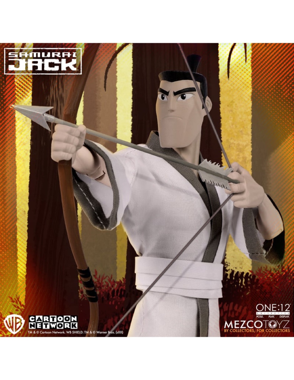 Figura de colección articulada samurai jack jack estándar