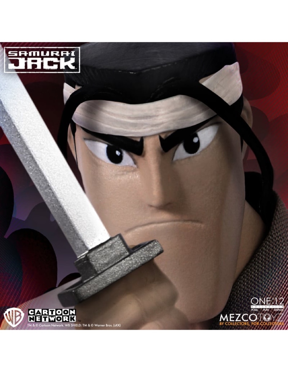 Figura de colección articulada samurai jack jack estándar