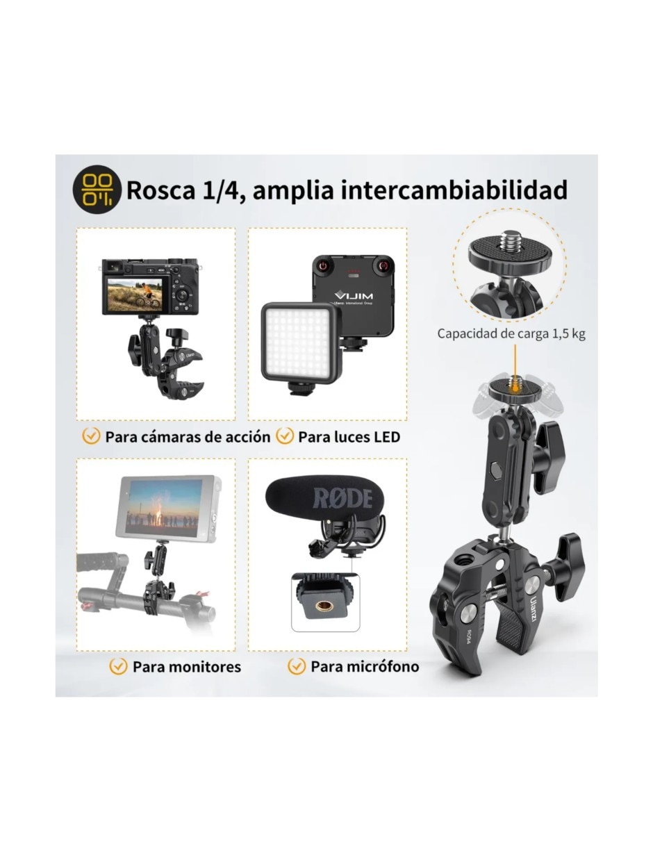 Soporte de monitor para bici universal