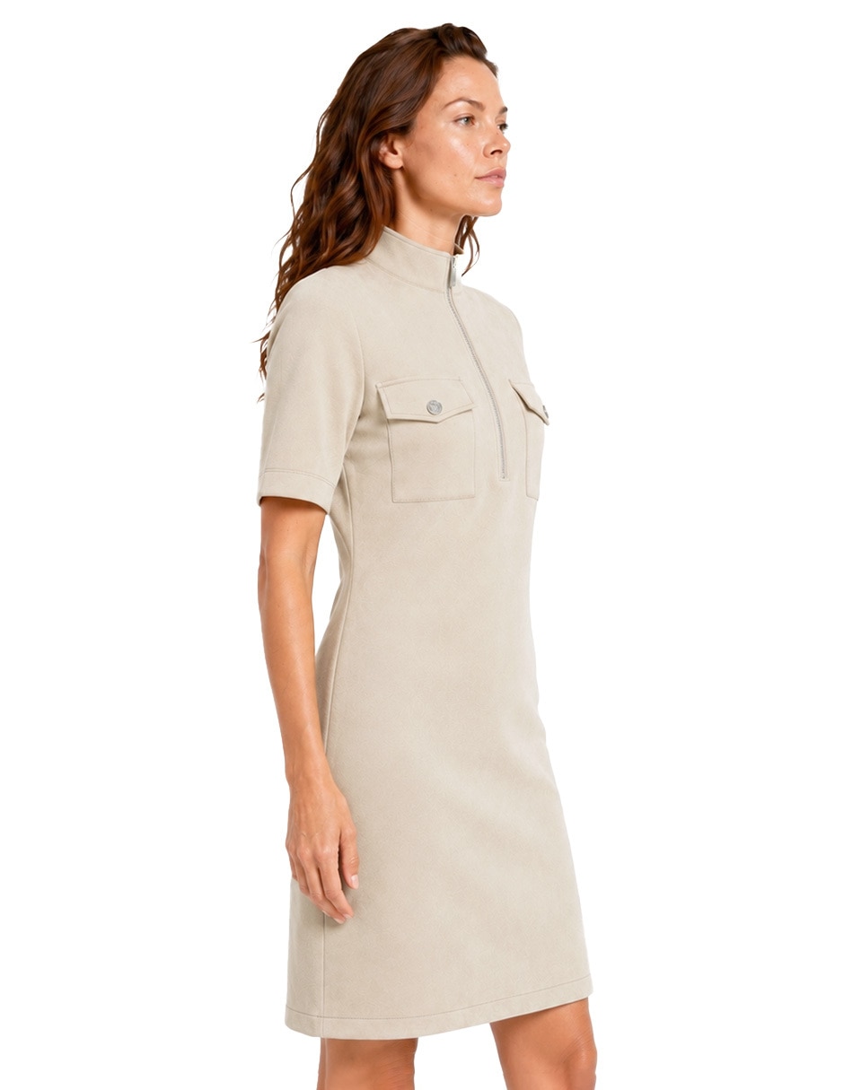 Vestido a la rodilla casual para mujer 3