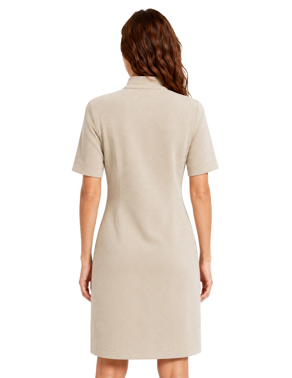 Vestido a la rodilla casual para mujer 2