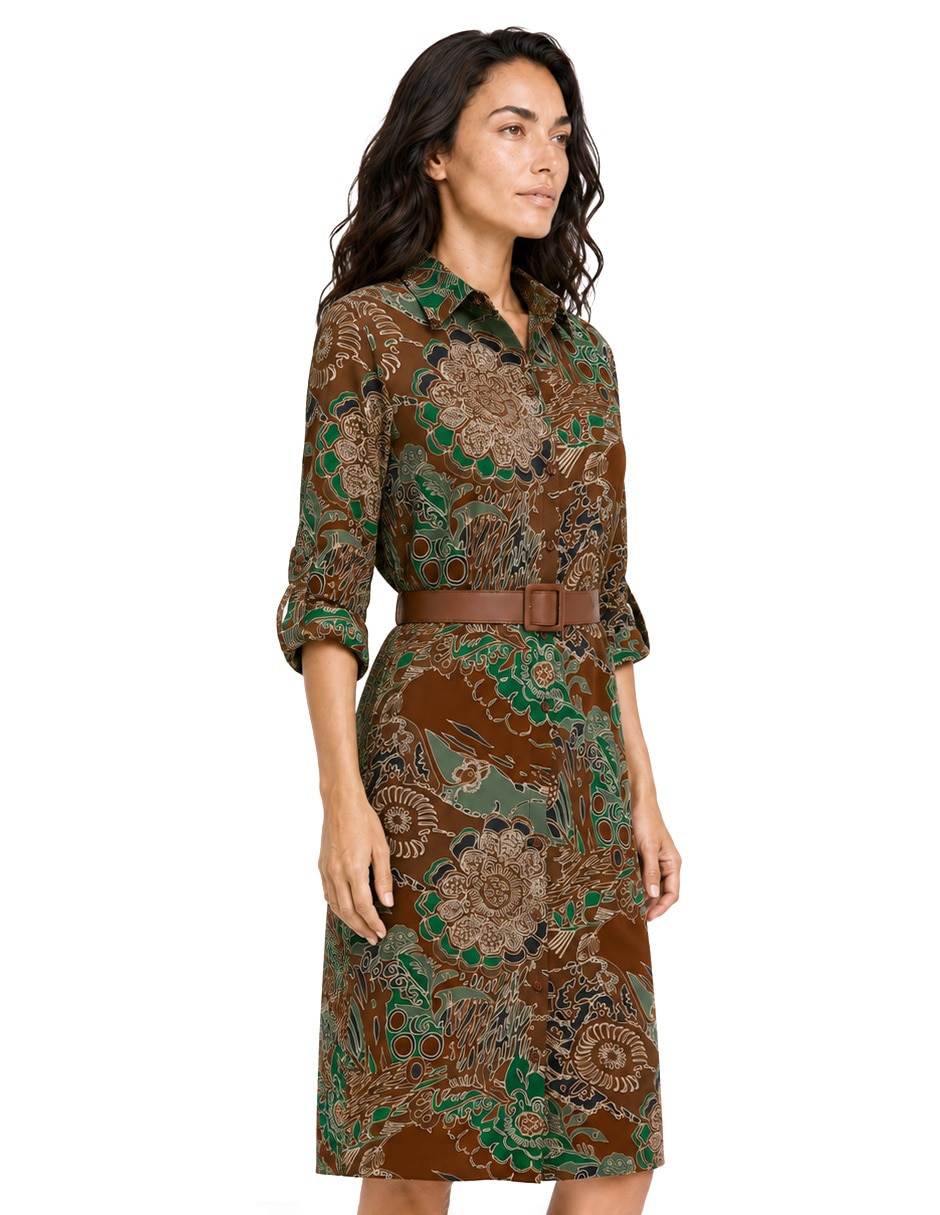 Vestido midi casual para mujer 3