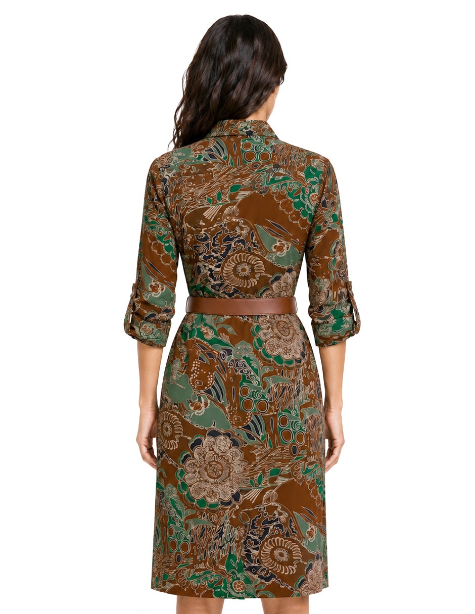 Vestido midi casual para mujer 2
