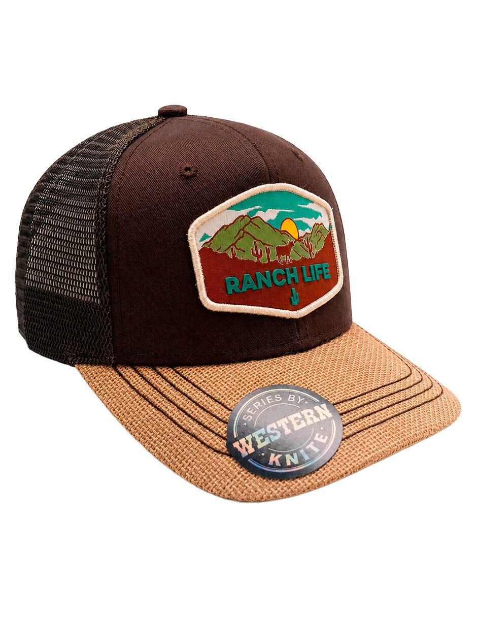 Gorra visera curva snapback casual para hombre