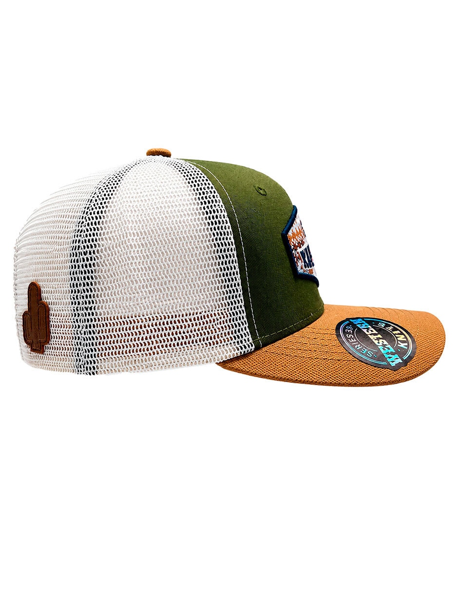 Gorra visera curva snapback casual para hombre 4