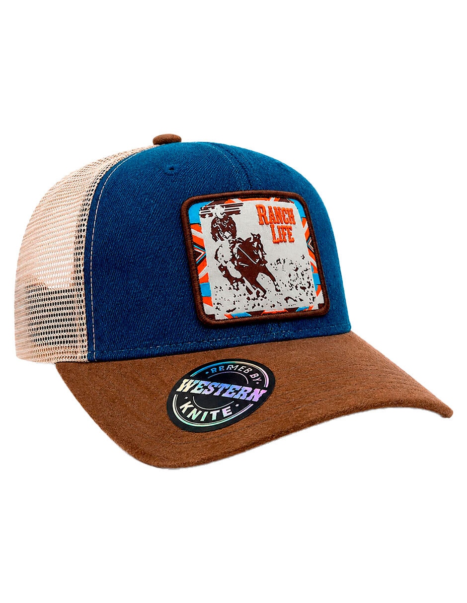 Gorra visera curva snapback casual para hombre