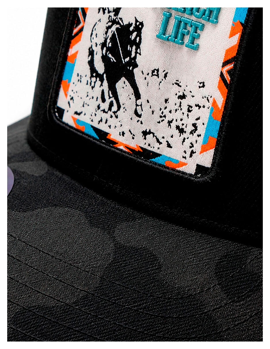 Gorra visera curva snapback casual para hombre 6