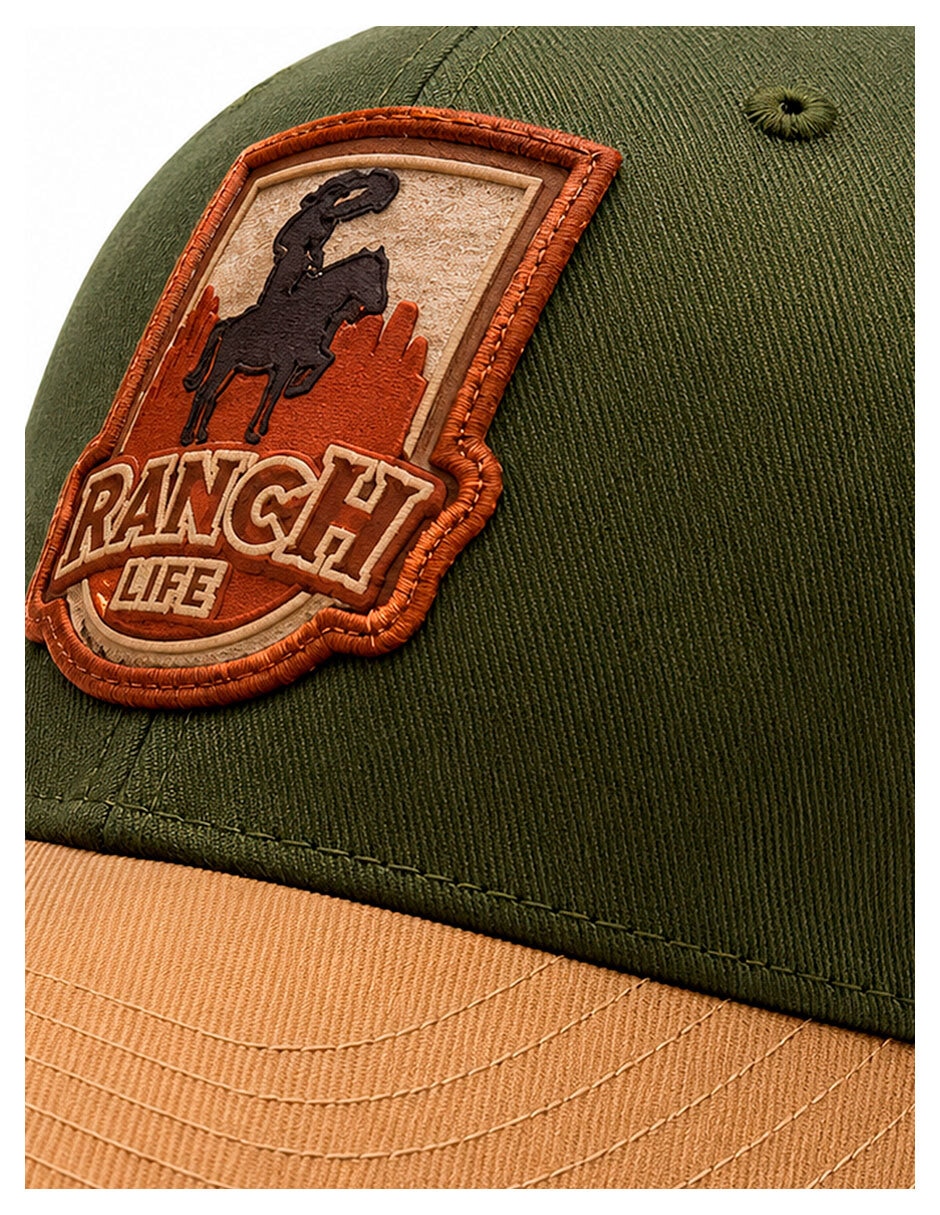 Gorra visera curva snapback casual para hombre 3