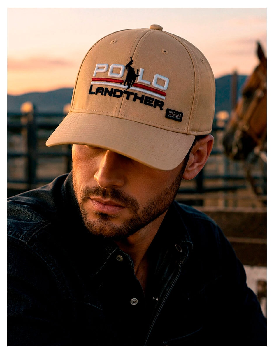 Gorra visera curva velcro casual para hombre 6