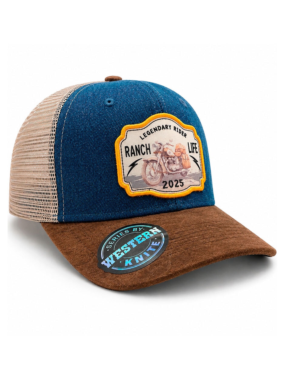 Gorra visera curva snapback casual para hombre