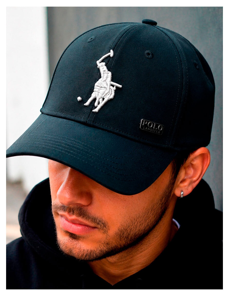 Gorra visera curva velcro casual para hombre 2