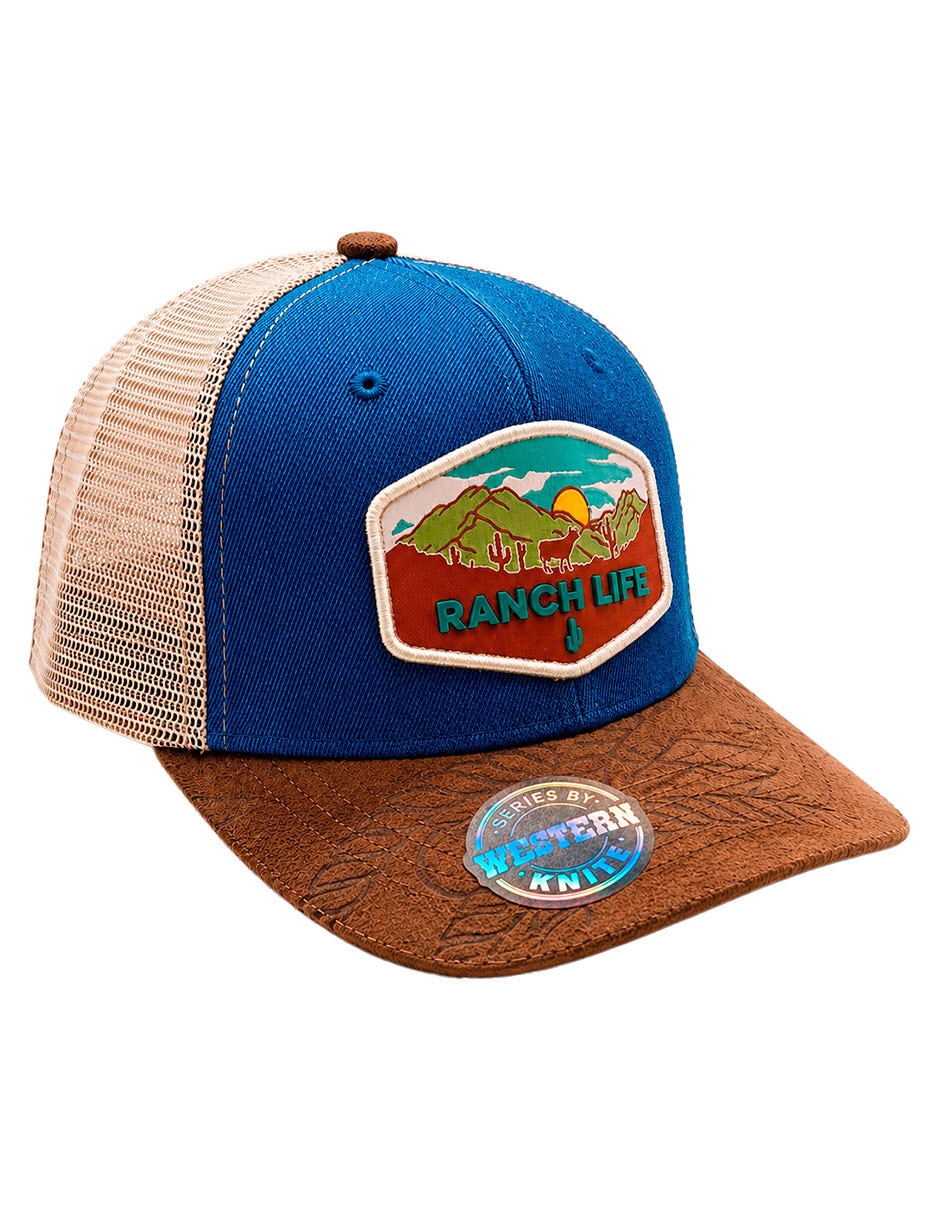 Gorra visera curva snapback casual para hombre