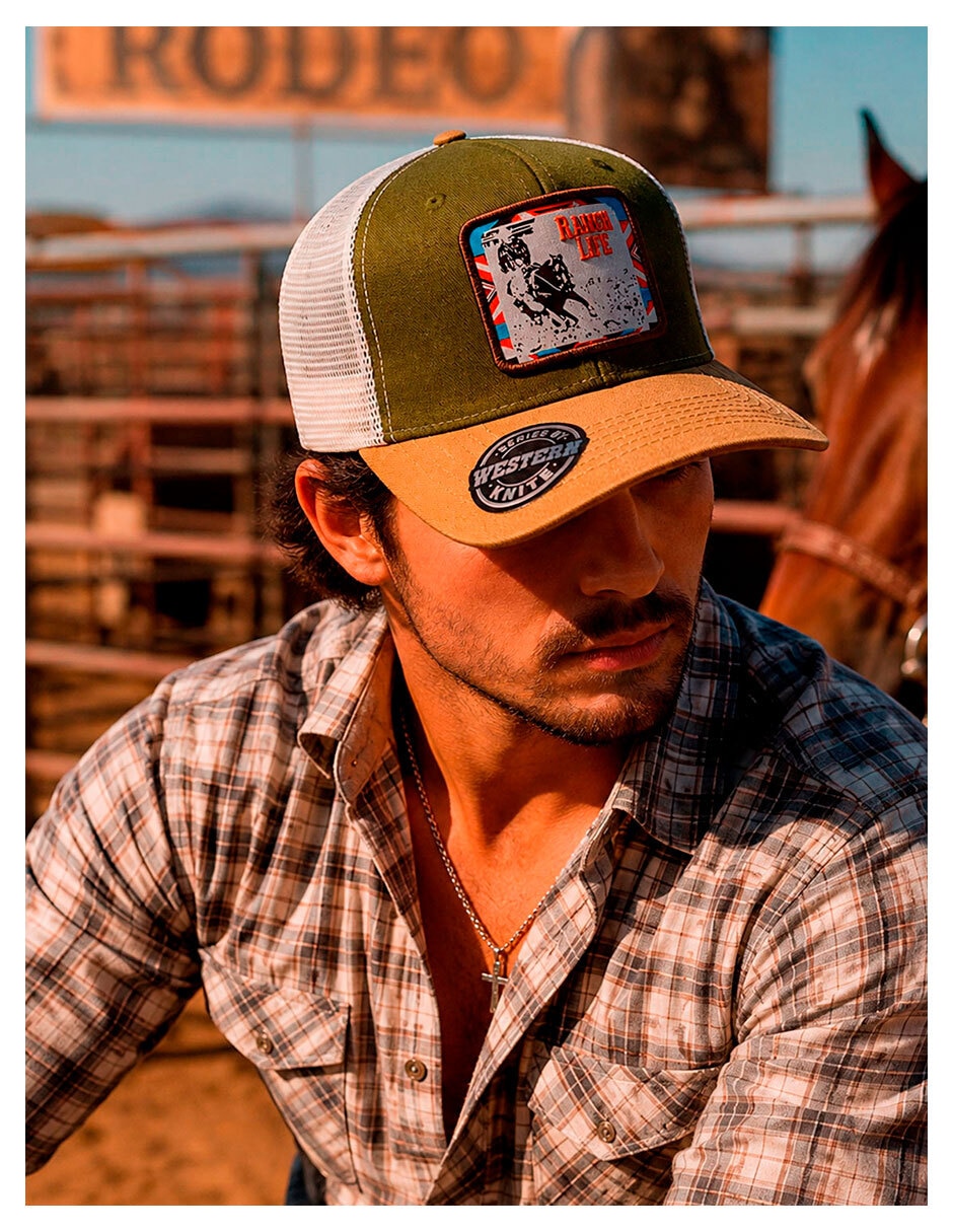 Gorra visera curva snapback casual para hombre 6