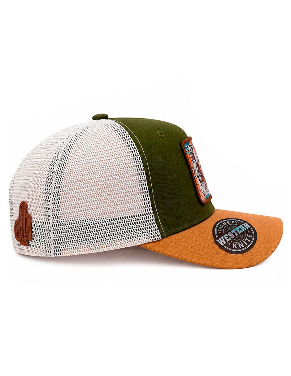 Gorra visera curva snapback casual para hombre 4