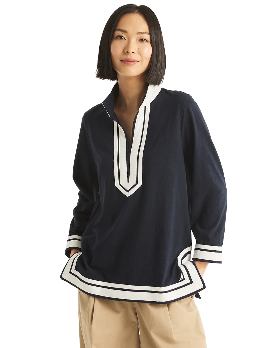 Blusa manga corta para mujer 1