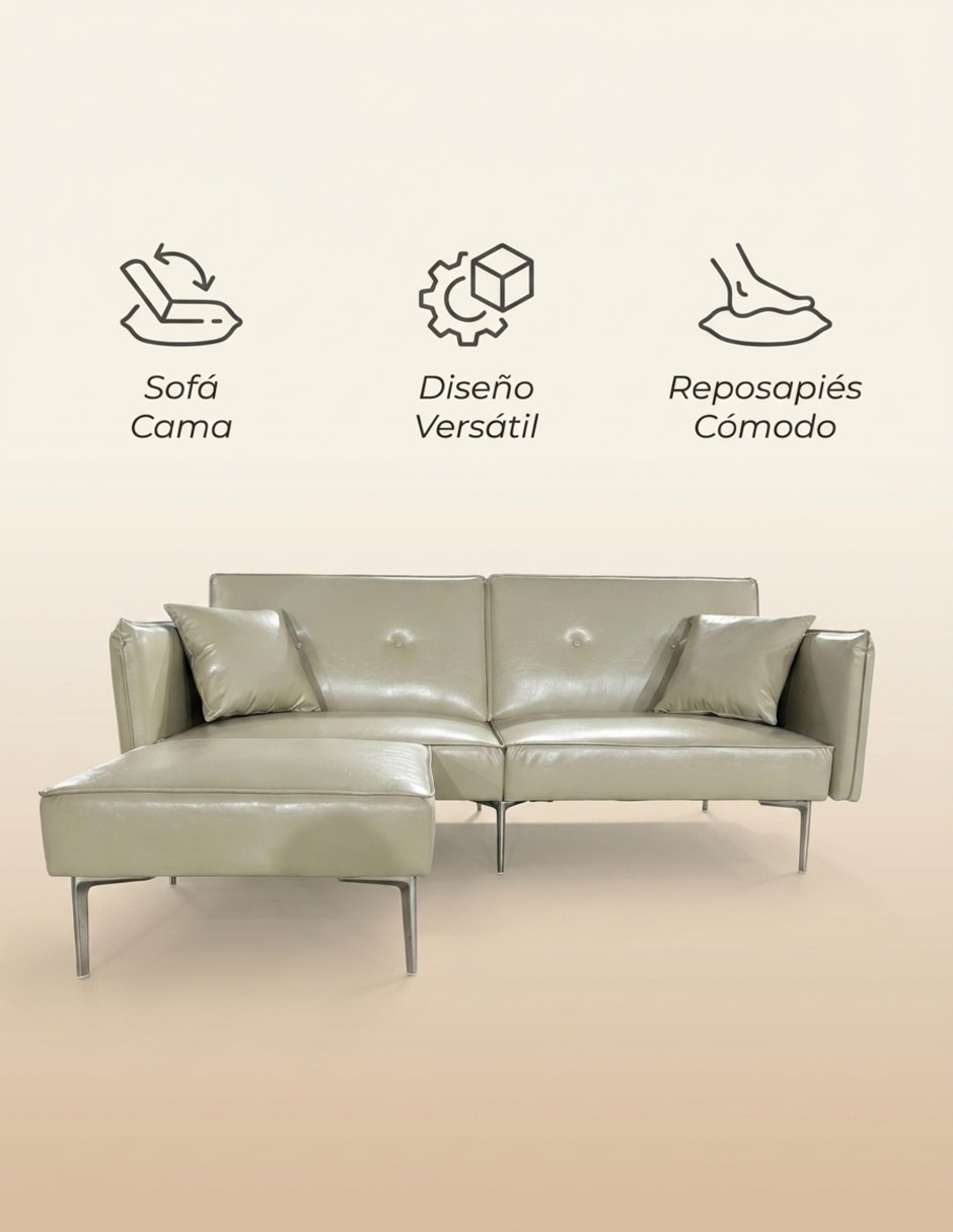 Sofá cama armable SC-Graz de madera 6