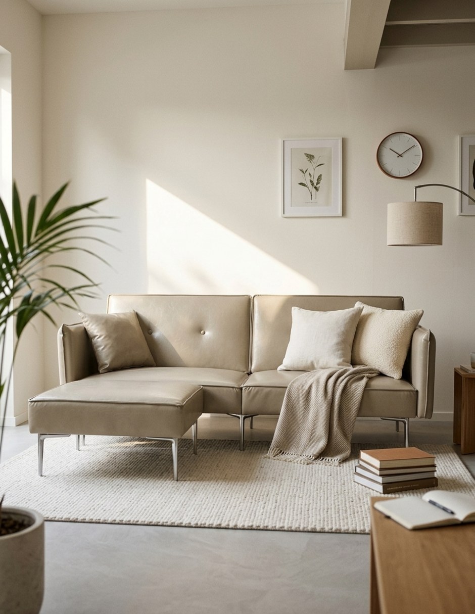 Sofá cama armable SC-Graz de madera 5