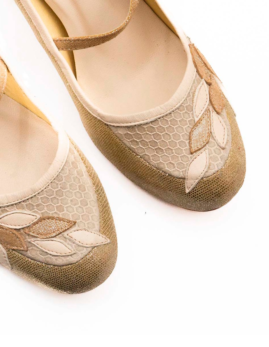 Zapato de tacón de piel para mujer 7