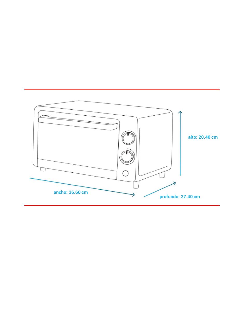 Tostador Mabe HTM10LN1