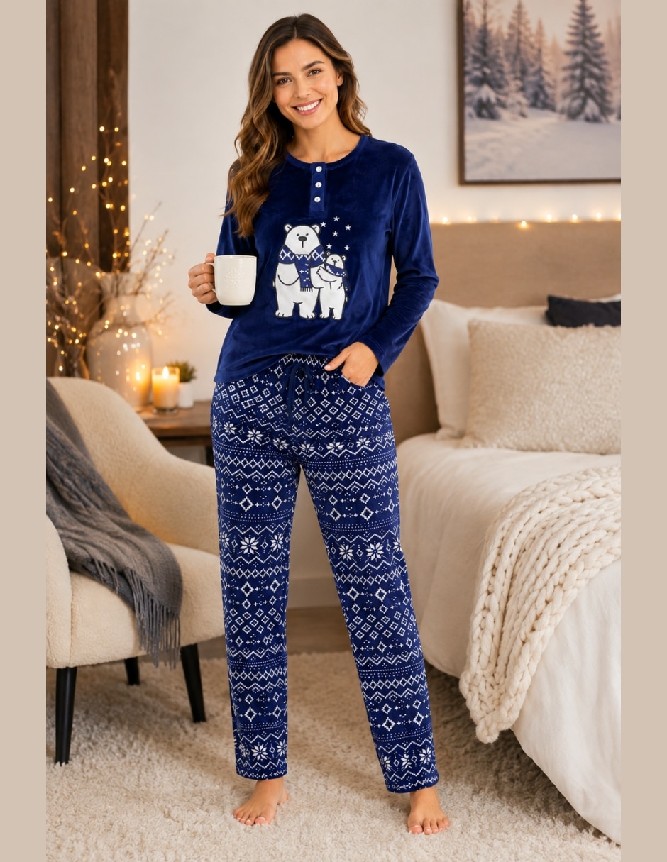 Conjunto pijama para mujer