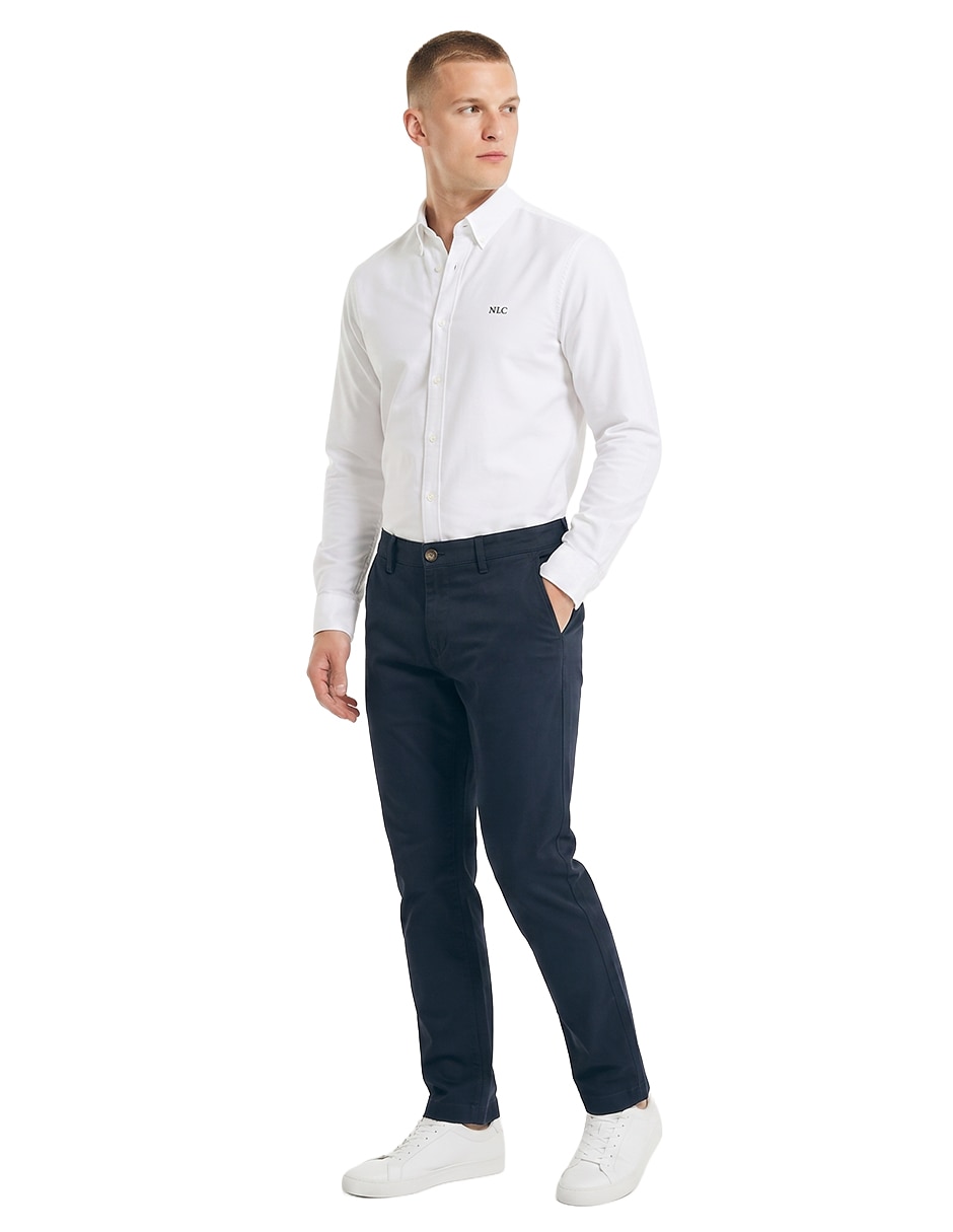Pantalón casual regular para hombre 2