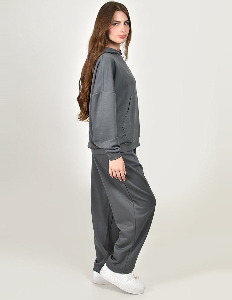 Conjunto deportivo regular con elástico para mujer 5