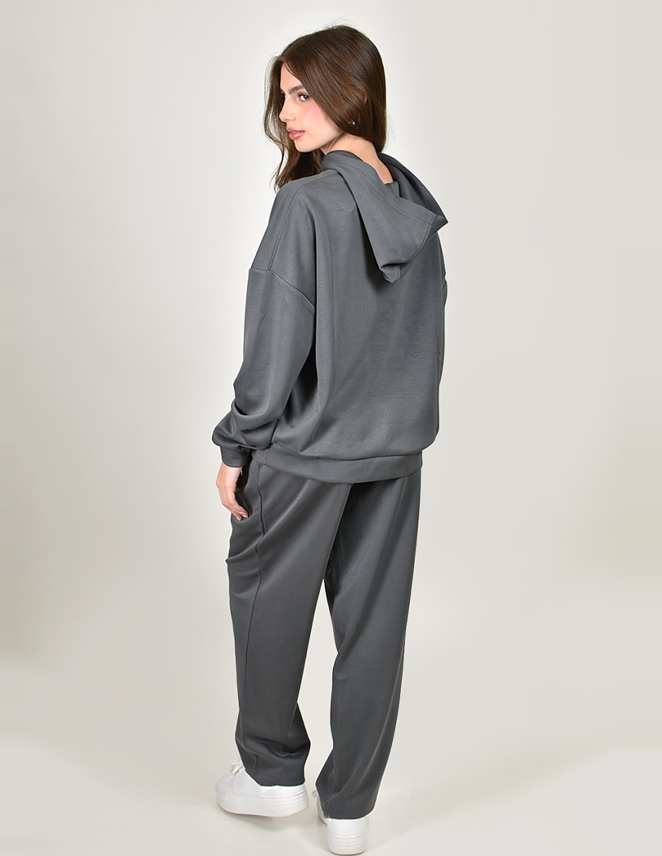 Conjunto deportivo regular con elástico para mujer 4