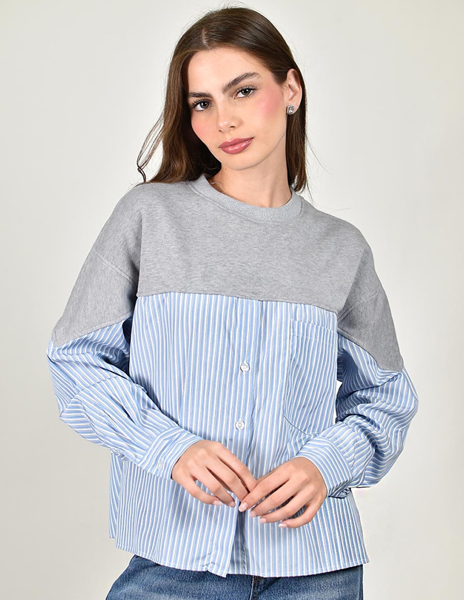 Blusa manga larga para mujer Blusa manga larga para mujer