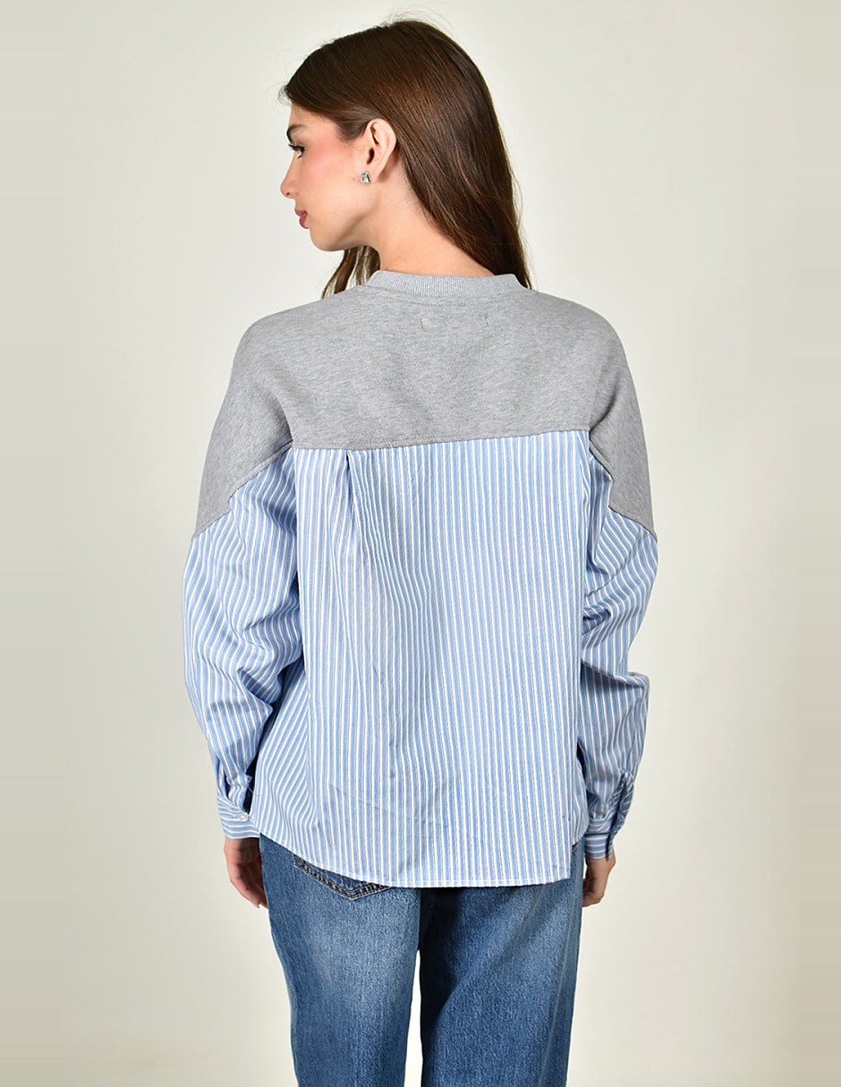 Blusa manga larga para mujer 4