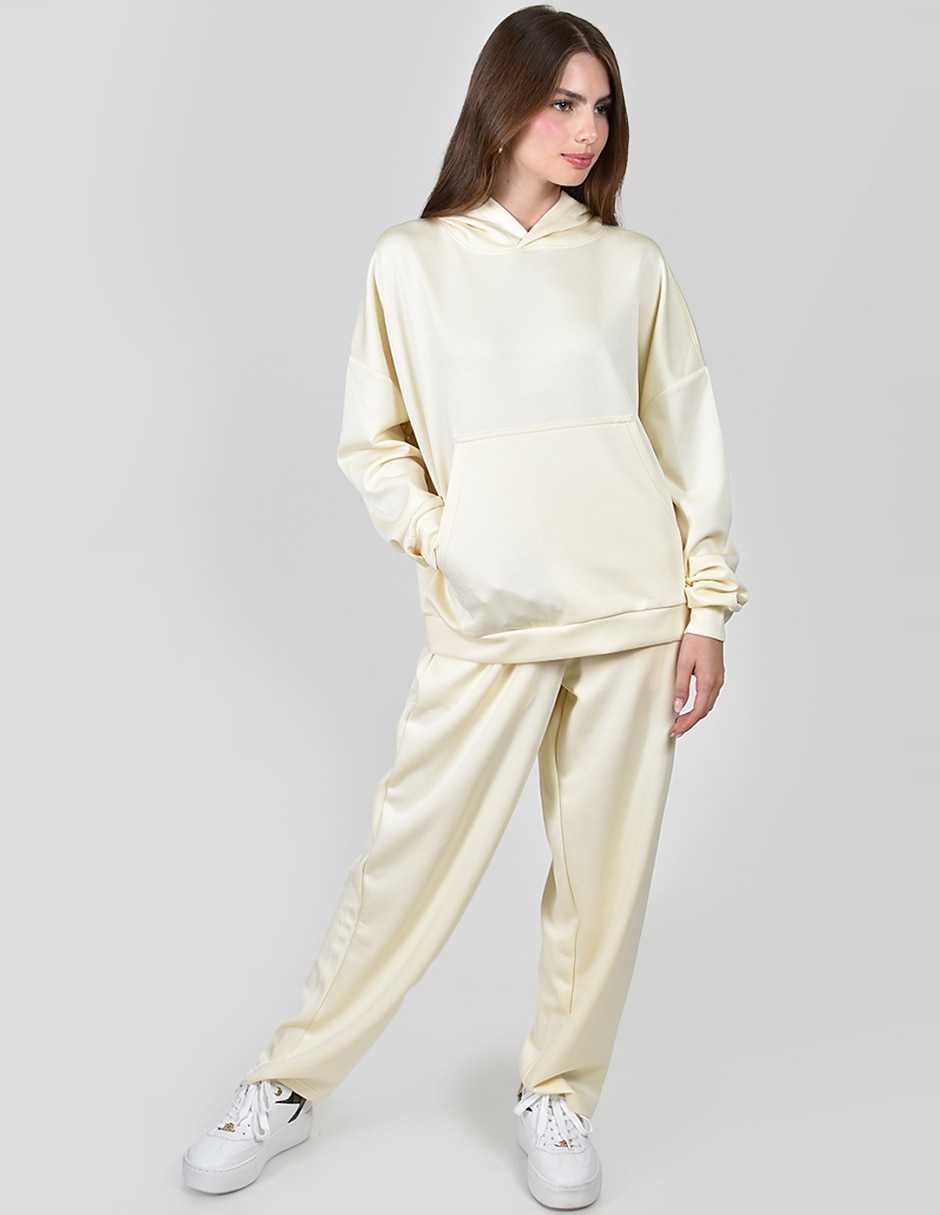 Conjunto deportivo regular con elástico para mujer 2
