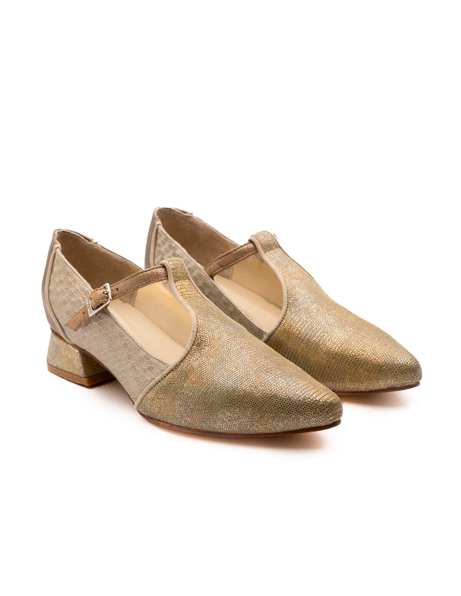 Zapato de tacón de piel para mujer 7