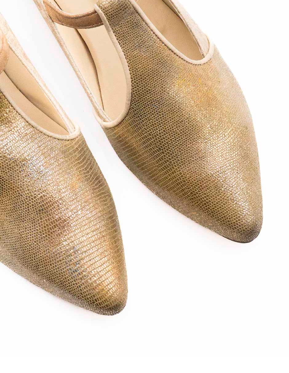 Zapato de tacón de piel para mujer 2
