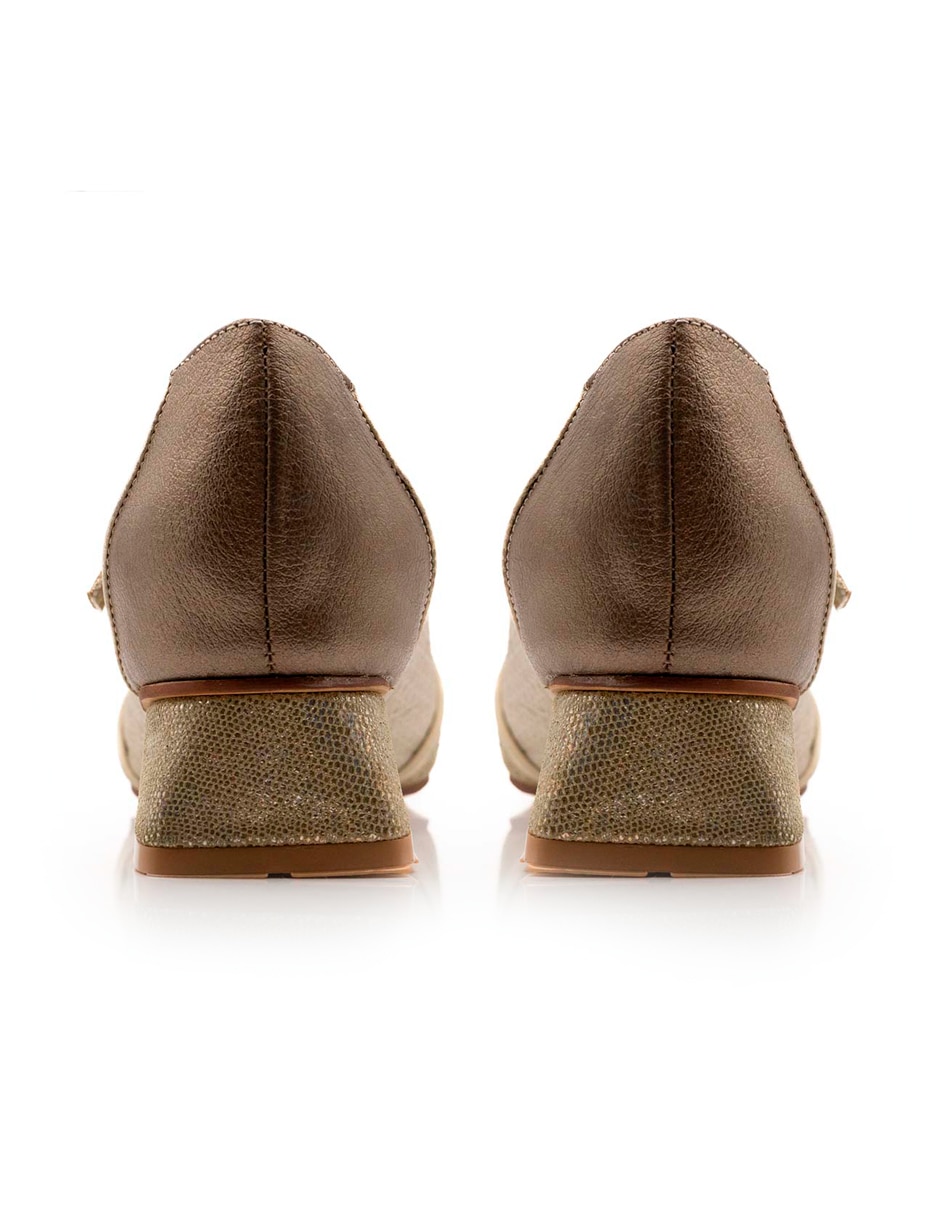 Zapato de tacón de piel para mujer 8