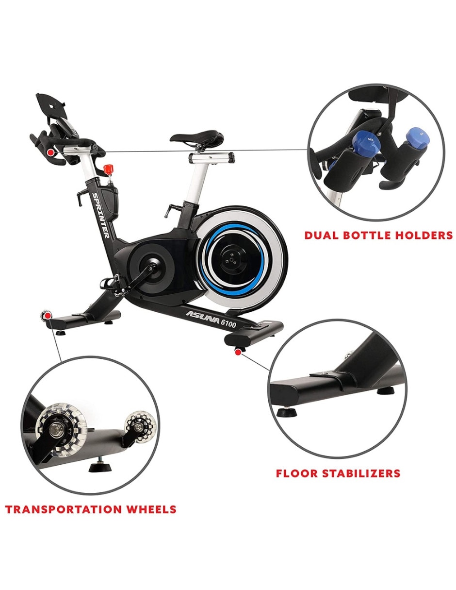 Bicicleta fija modelo SF-B6100 de acero