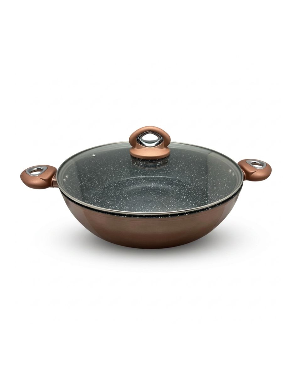 Batería de cocina de aluminio antiadherente cerámica 6 piezas 5